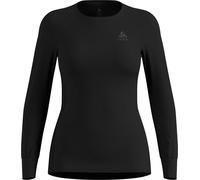 Odlo - Première couche technique - BL Top Crew Neck LS Active Warm Eco W Black pour Femme - Taille L - Noir Noir L