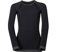 Odlo - Première couche technique - BL Top Crew Neck LS Performance Warm Kids Black/Graphite Grey - Taille Enfant 152 cm - Noir Noir 152 cm