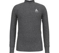 Odlo - Première couche technique - BL Top Turtle Neck LS Active Warm Kids Odlo Steel Grey Melange - Taille Enfant 104 cm - Gris Gris 104 cm