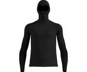 Odlo - Première couche technique en laine de mérinos - BL Top Facemask LS Seamless Performance M Black en Laine - Taille L - Noir Noir L