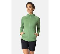 Odlo Pull à capuche à fermeture zippée Ascent Performance Wool Warm pour femme, XS, vert