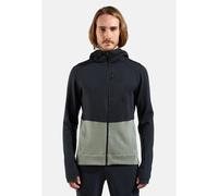 Odlo Pull à capuche Ascent Performance Wool X-Warm pour homme, XL, green
