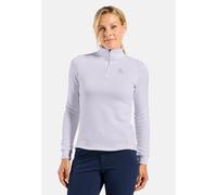 Odlo Berra Half Zip Fleece Blanc M Femme