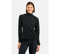 Odlo Pull À Manches Longues Et Col ¿ Zip Besso Pour Femme, L, Black