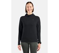 Odlo Pull de running à capuche Essentials Thermal pour femme, L, noir