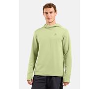 Odlo Pull de running à capuche Essentials Thermal pour homme, S, vert