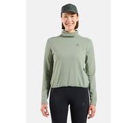 Odlo Pull de running à col roulé Essentials Thermal pour femme, L, vert