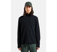 Odlo Pull de running semi-zippé Essentials Thermal pour homme, XXL, black