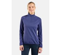 Odlo Pull de running semi-zippé Zeroweight Warm 2.0 pour femme, S, violet
