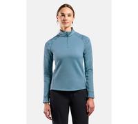 Odlo Pull demi-zippé Berra Graphic pour femme, S, blau