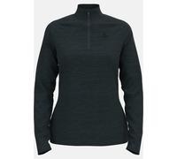 Odlo Pull demi-zippé Essentials Ceramiwarm pour femme, L, blau