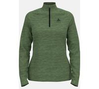 Odlo Pull demi-zippé Essentials Ceramiwarm pour femme, XS, vert