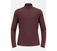 Odlo Pull demi-zippé Essentials Ceramiwarm pour homme, M, bordeaux