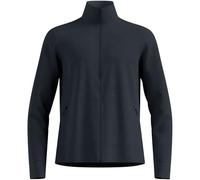 Odlo Pull en Polaire pour Homme - Couche intermédiaire avec Demi-Fermeture éclair - Manches Longues - T-Shirt de randonnée