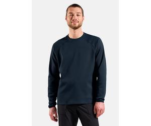 Odlo Pull multisport à col rond Cubic pour homme, L, bleu marine