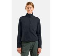Odlo Pull Multisport Semi-Zippé En Polaire À Structure Quadrillée Essentials Pour Femme, M, Black