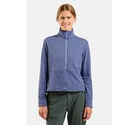 Odlo Pull multisport semi-zippé en polaire à structure quadrillée Essentials pour femme, XL, blau