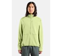 Odlo Pull multisport semi-zippé en polaire à structure quadrillée Essentials pour homme, S, vert