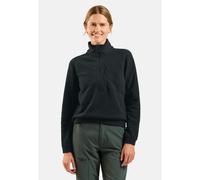 Odlo Pull multisport semi-zippé en polaire classique Essentials pour femme, L, noir