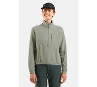 Odlo Pull multisport semi-zippé en polaire classique Essentials pour femme, M, vert