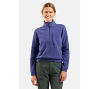 Odlo Pull multisport semi-zippé en polaire classique Essentials pour femme, S, navy