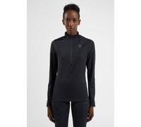 Odlo Pull réfléchissant Zeroweight Ceramiwarm pour femme, XL, noir