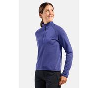 Odlo Pull semi-zippé Ascent pour femme, XS, violet