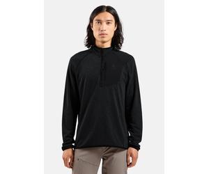 Odlo Pull semi-zippé Ascent pour homme, M, noir