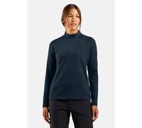Odlo Pull semi-zippé Essentials Light pour femme, L, blue