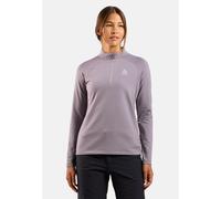 Odlo Pull semi-zippé Essentials Light pour femme, M, purple