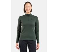 Odlo Pull semi-zippé Essentials Light pour femme, S, vert