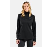 Odlo Pull ½ zip Essentials Ceramiwarm pour femme, S, noir