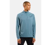 Odlo Essential Ceramiwarm Half Zip Fleece Bleu M Homme