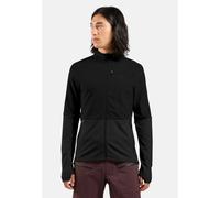 Odlo Pull zippé Descent Ceramiwarm pour homme, M, noir