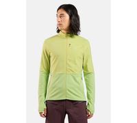 Odlo Pull zippé Descent Ceramiwarm pour homme, S, green