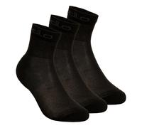 Odlo Lot de 3 paires de chaussettes basses Active, 36-38, black