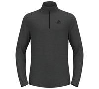 Maillot manches longues odlo 1 2 zip roy gris fonce