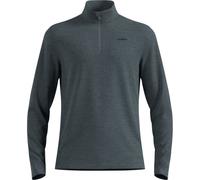ODLO Roy Midlayer 1/2 Zip Stormy Weather - Homme - Gris / Bleu - taille M- modèle 2027