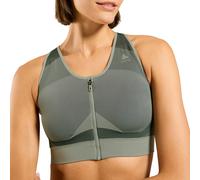 ODLO Soutien-gorge de sport sans coutures à maintien élevé pour femmes olive | S