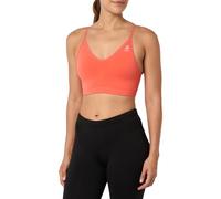 ODLO Seamless Soft BH Soutien-Gorge de Sport, Living Coral-Gris mélangé, L aux Femmes