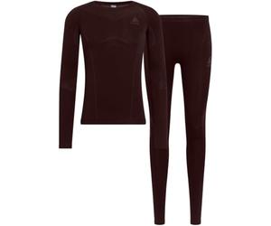 ODLO SET LONG PERFORMANCE EVOLUTION WARM Longsleeve & Hose 2025 fudge, M