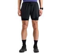 Odlo Short de running Zeroweight 5in 2in1 Homme Noir Taille S