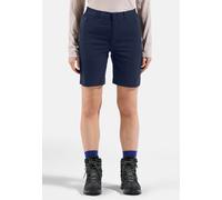 Odlo Short de randonnée léger Ascent pour femme, 38, bleu marine