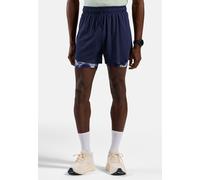 Odlo Short de running 2 en 1 imprimé 5 inch Zeroweight pour homme, S, blau