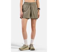 Odlo 324221 Zeroweight 3 Inch Shorts Vert,Marron S Femme