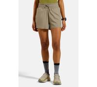 Odlo Short de running avec slip Zeroweight 3 Inch pour femme, M, beige