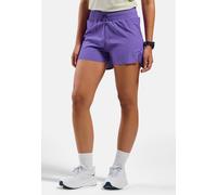 Odlo Short de running doublé 3 inch Zeroweight pour femme, L, violet