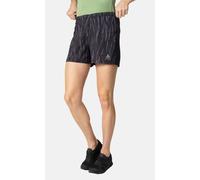 Odlo Short de running imprimé Essentials pour femme, L, noir