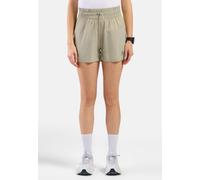 Odlo Short de running non doublé 4 inch Zeroweight 2.0 pour femme, XL, beige