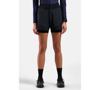 Odlo Short de trail running 2 en 1 5 inch X-Alp pour femme, M, noir